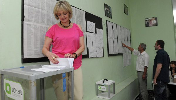 Georgian CEC counts votes at 79 per cent of foreign constituencies